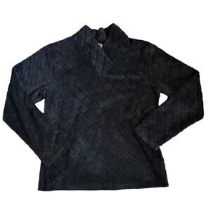 Women’s Wooly Bully Black Long Sleeve Pullover Sweater Size Small